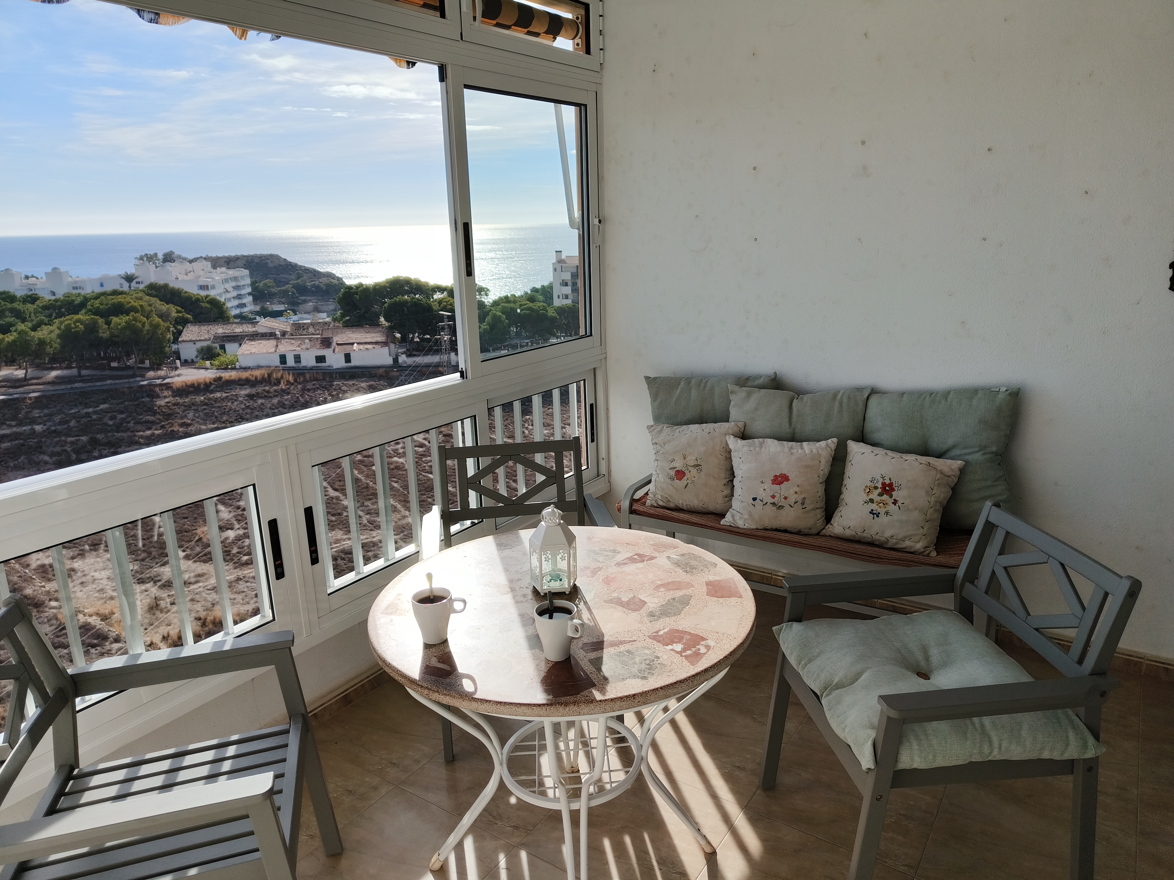 Het inpandige balkon (4B)